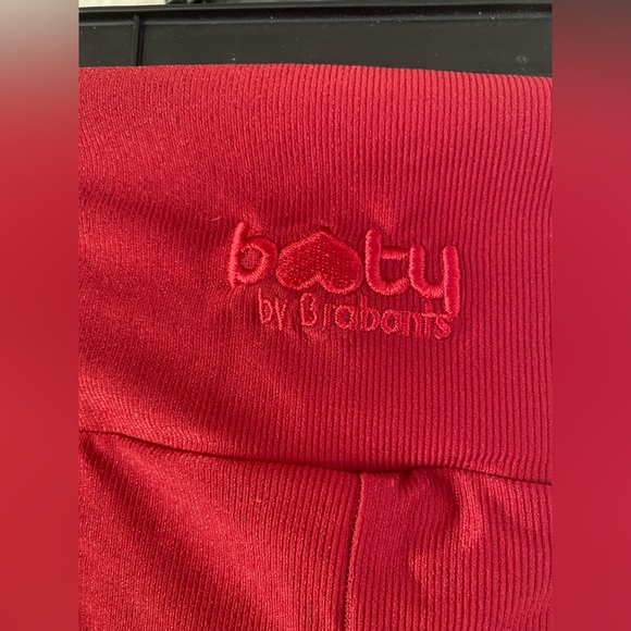 Booty by Brabants Women's Red Leggings - Picture 4 of 5